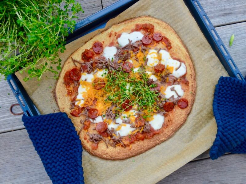 Blomskålspizza - low carb