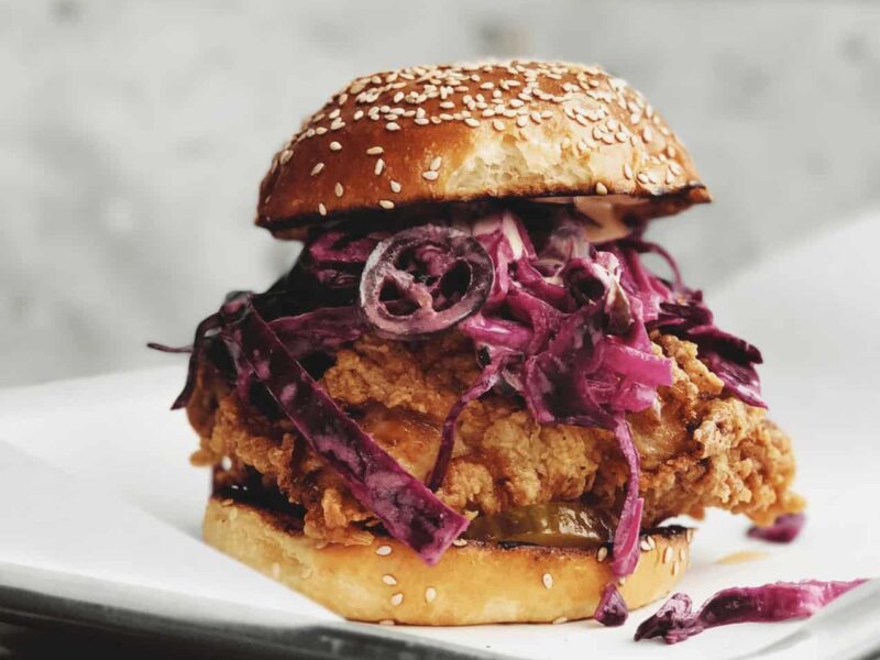 burger fra single-måltidskasse